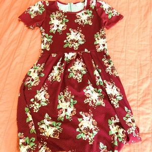 LuLaRoe Amelia Dress with pockets